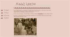 Desktop Screenshot of madeli.ee